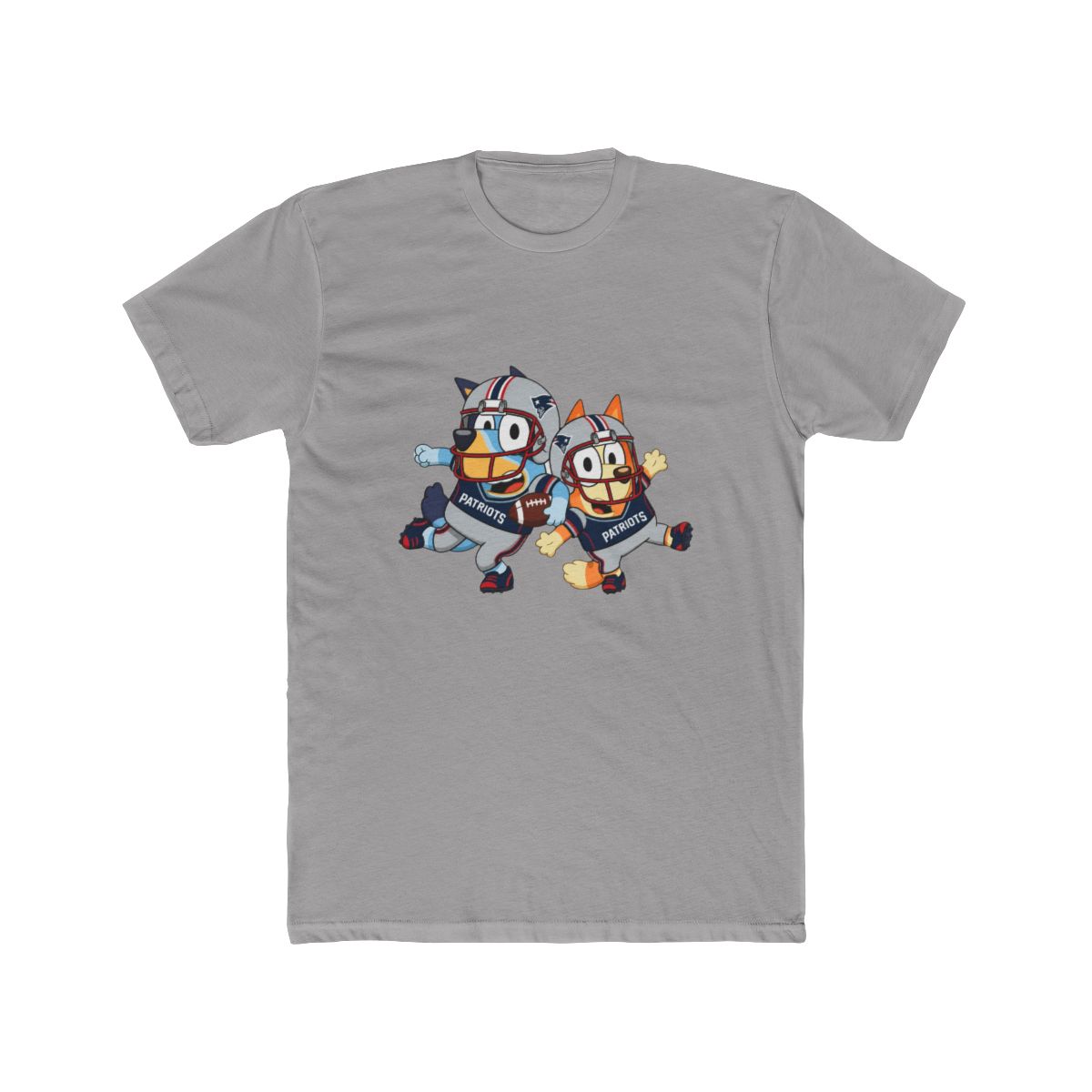 Bluey New England Football Retro Fan T Shirt - alternate angle 2, merchandise