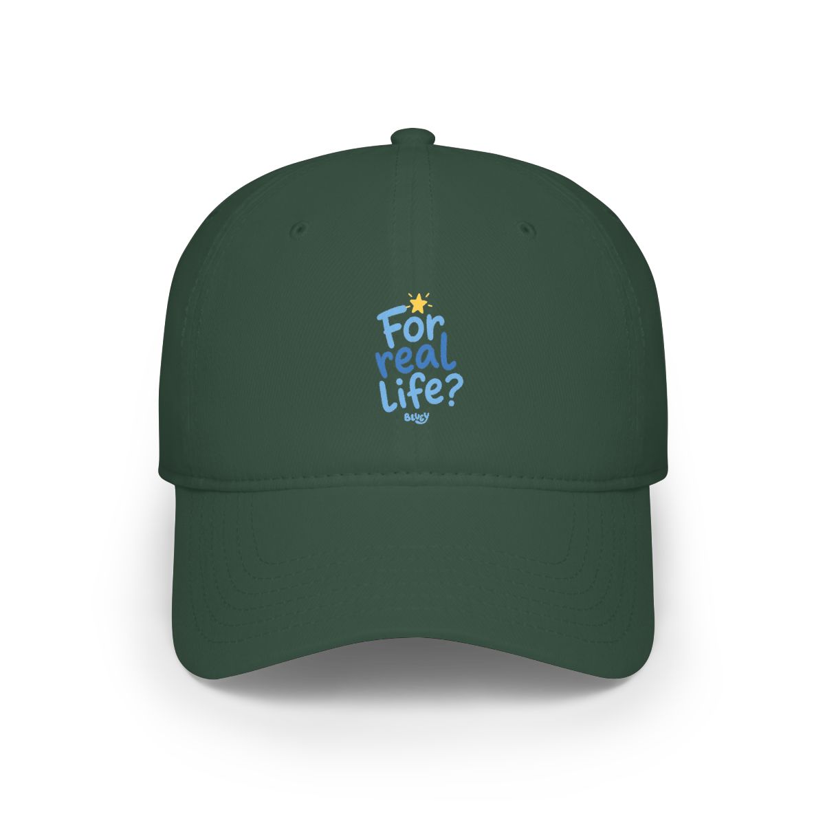 Bluey "For real life?" Hat - alternate angle 4, merchandise