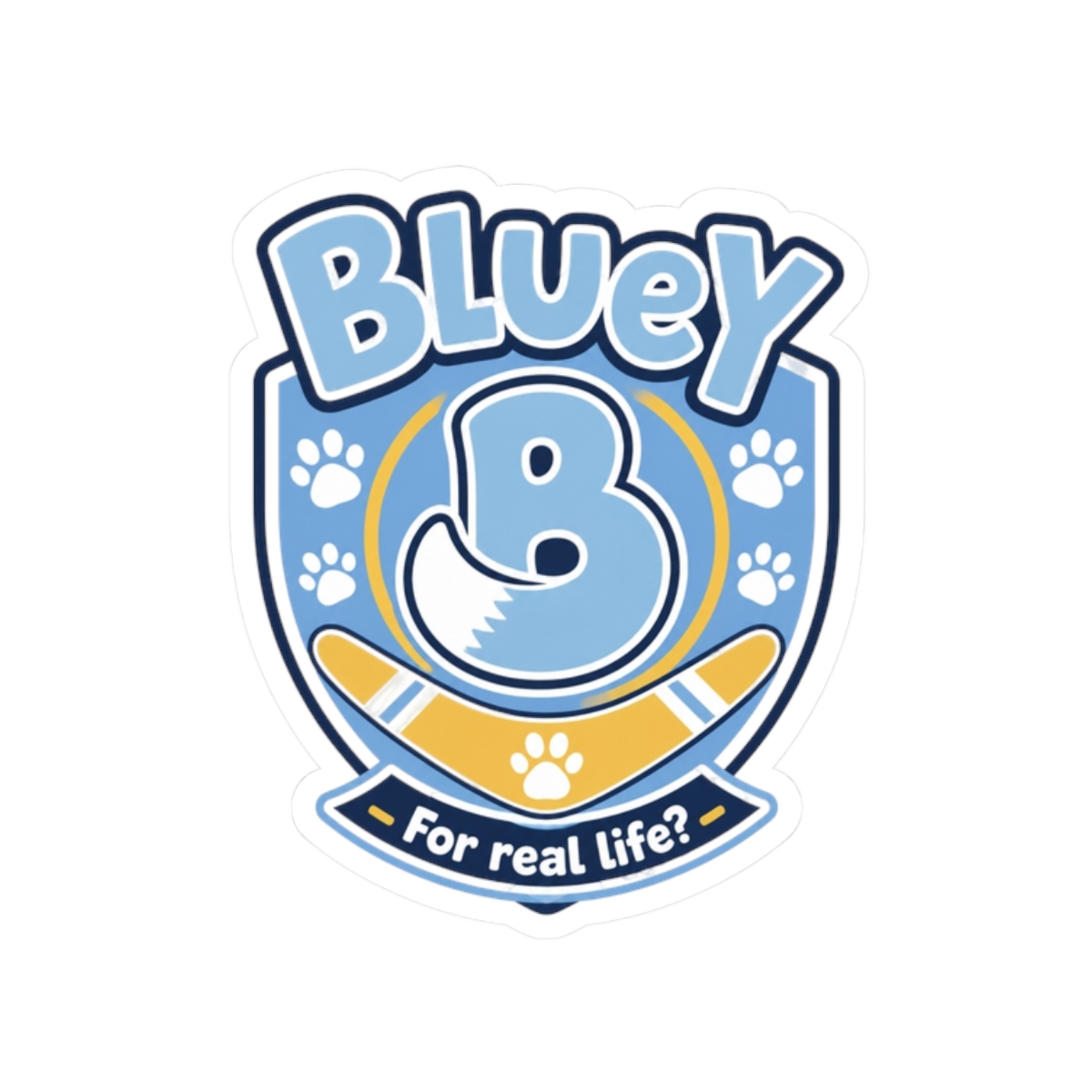 Bluey "Bluey" Sticker - Official Stickers merchandise
