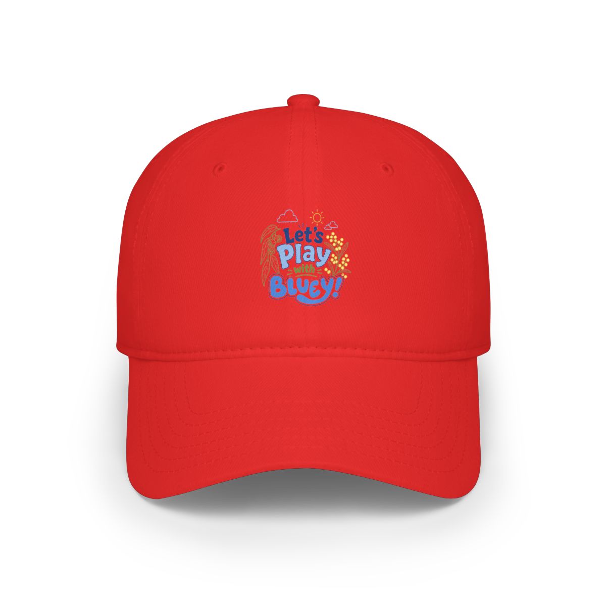 Bluey "Play with Bluey!" Hat - alternate angle 3, merchandise
