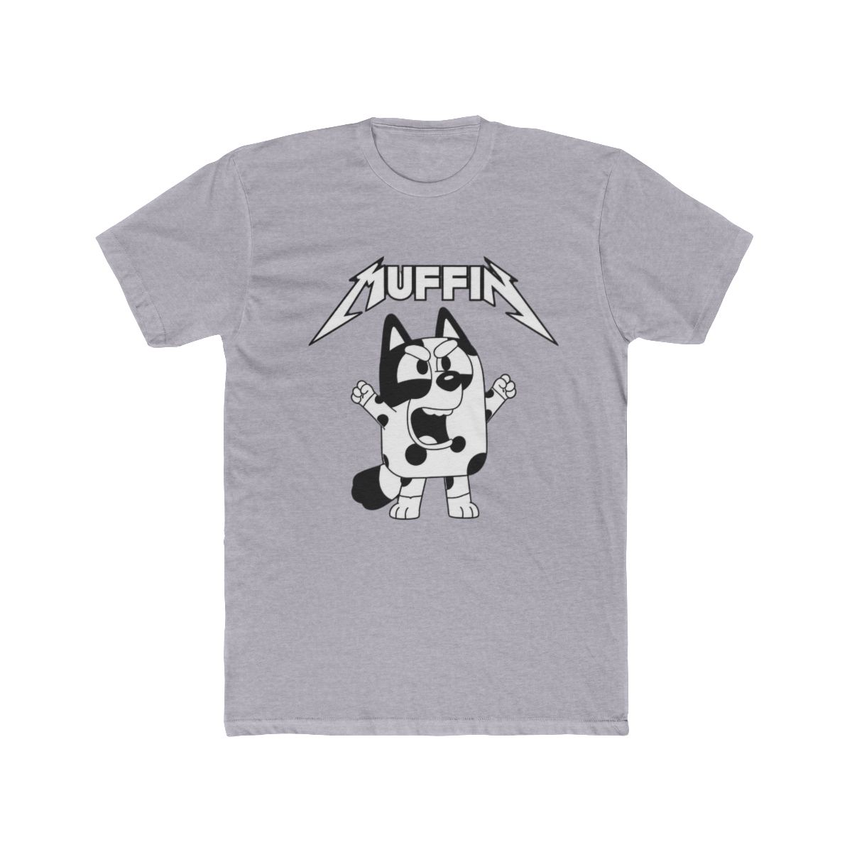 Bluey Muffin Long Sleeve T Shirt - alternate angle 3, merchandise