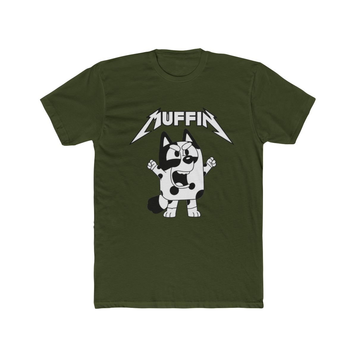 Bluey Muffin Long Sleeve T Shirt - alternate angle 4, merchandise