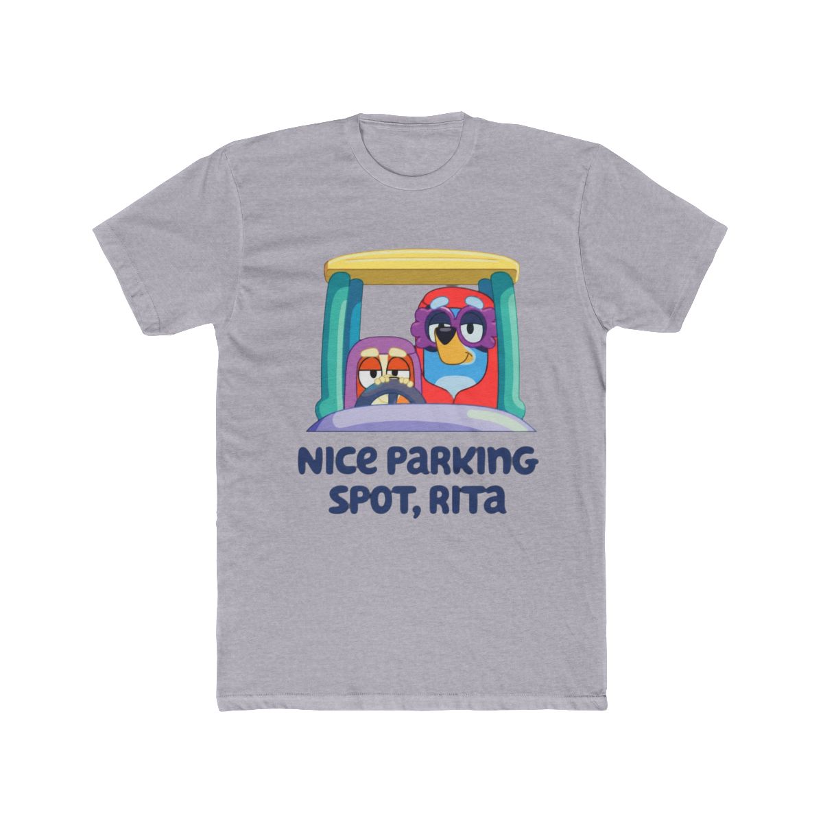 Vintage Cartoon Bluey Grannies Janet and Rita T Shirt - alternate angle 5, merchandise
