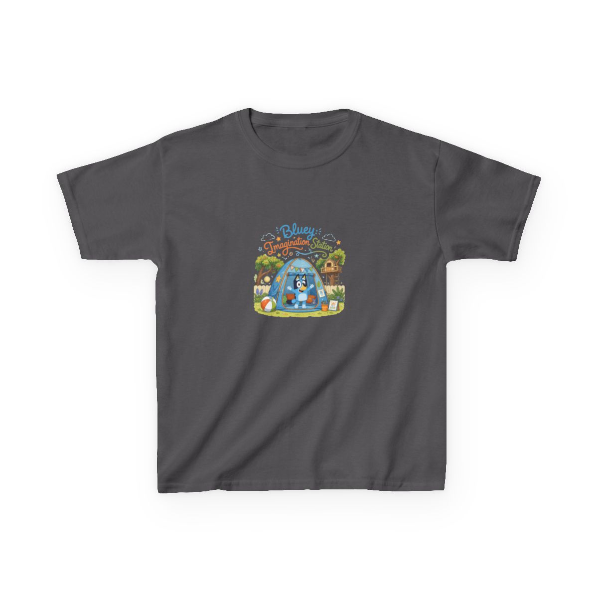 Bluey "Bluey: Imagination Station" Unisex Kids Tee - alternate angle 2, merchandise