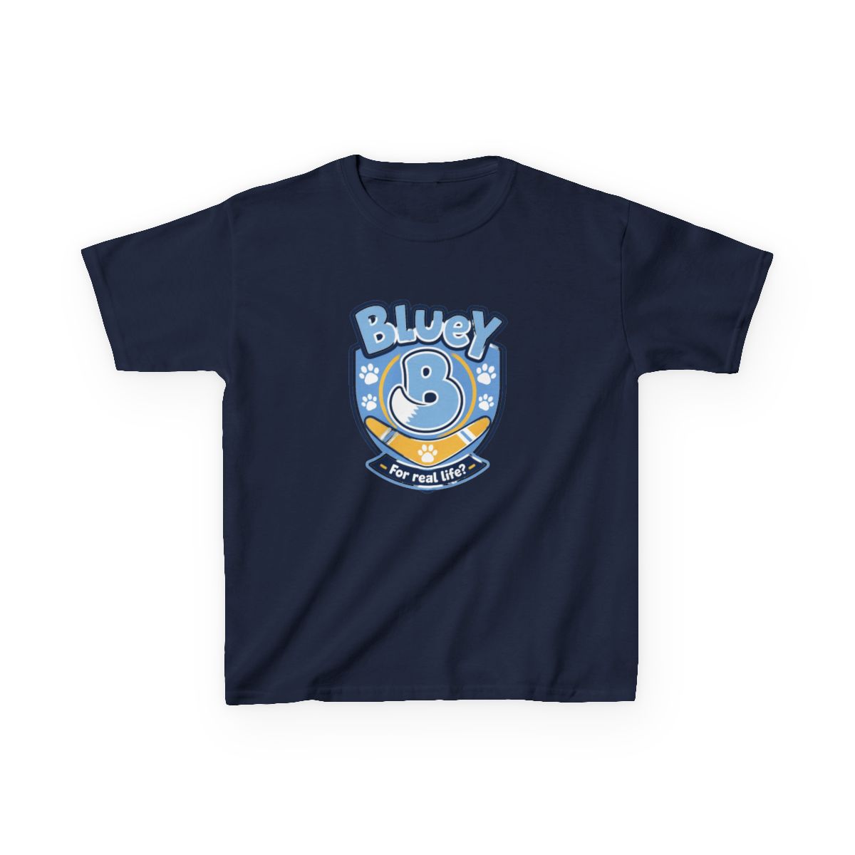 Bluey "Bluey" Unisex Kids Tee - alternate angle 3, merchandise