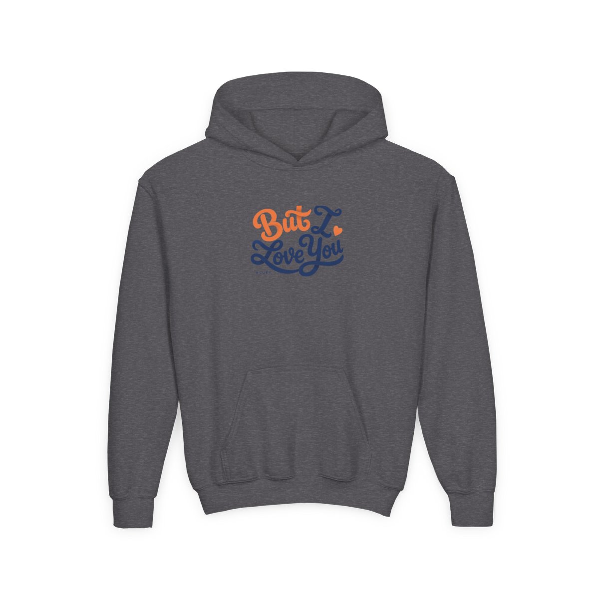 Bluey "But I Love You" Kids Hoodie - alternate angle 3, merchandise