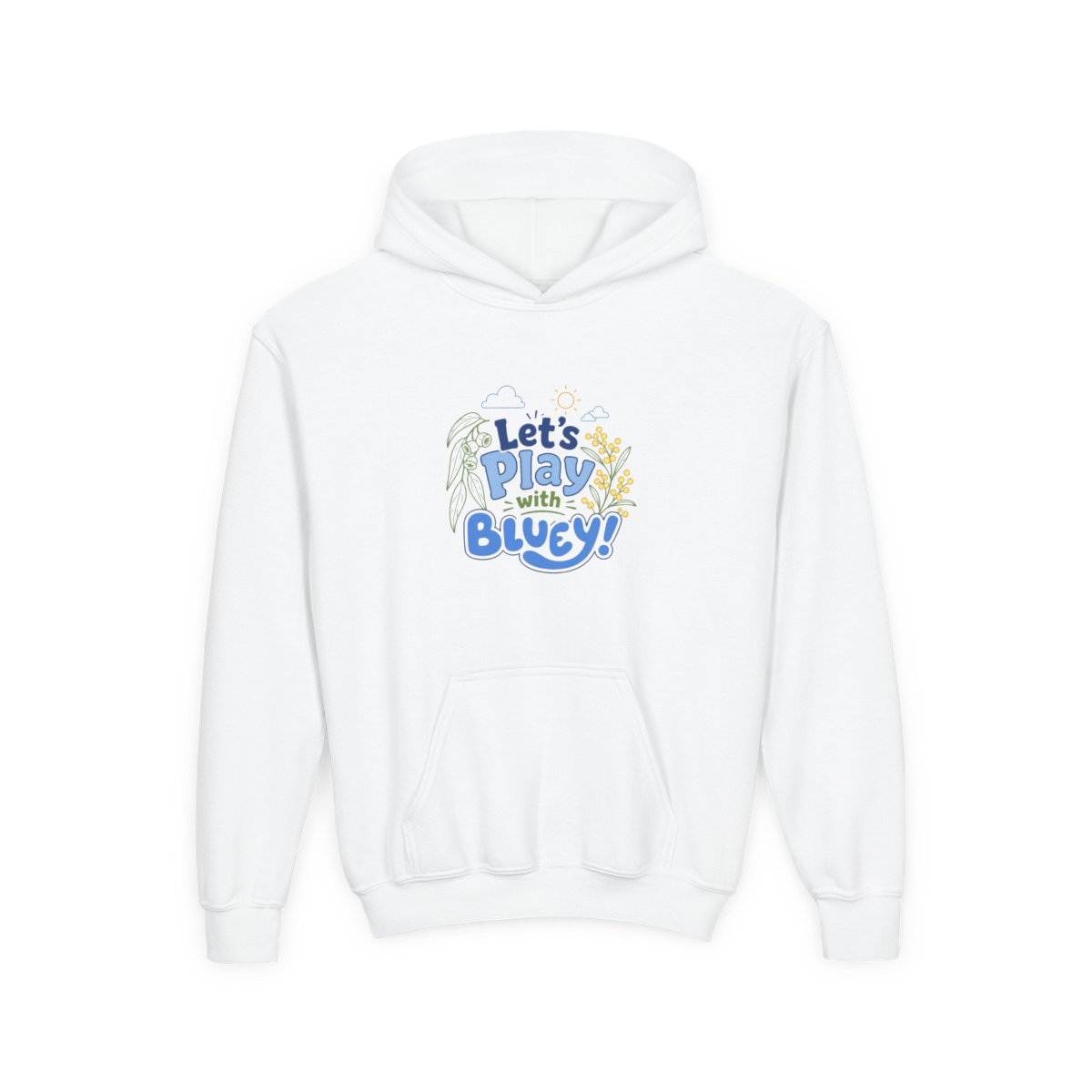 Bluey "Play with Bluey!" Hoodie