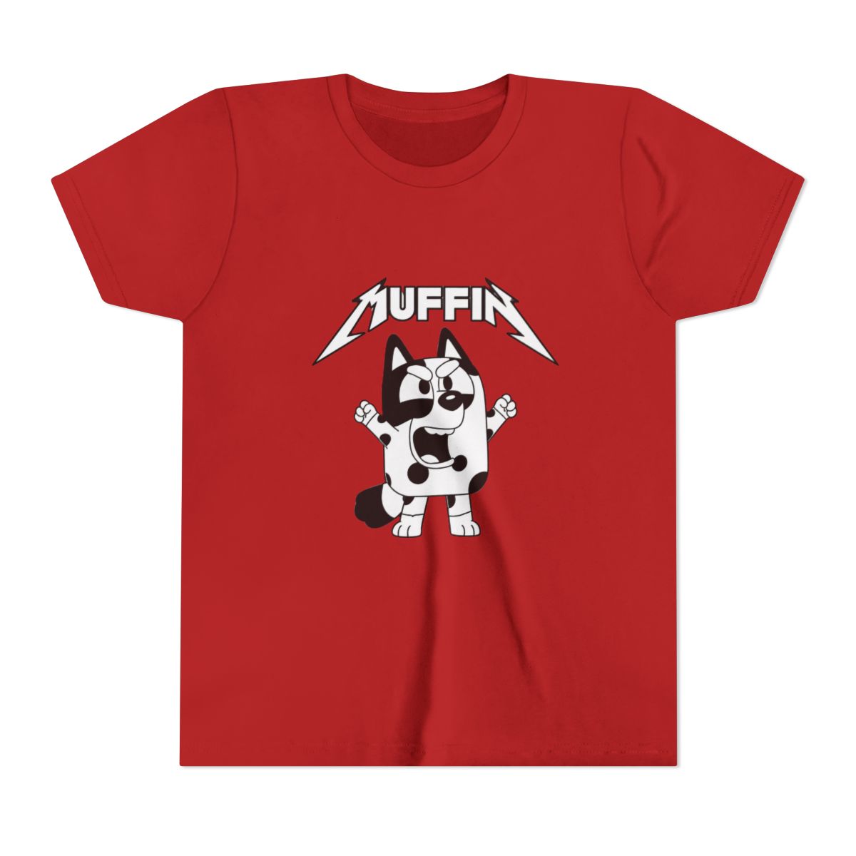 Bluey Muffin Kids T Shirt - alternate angle 5, merchandise