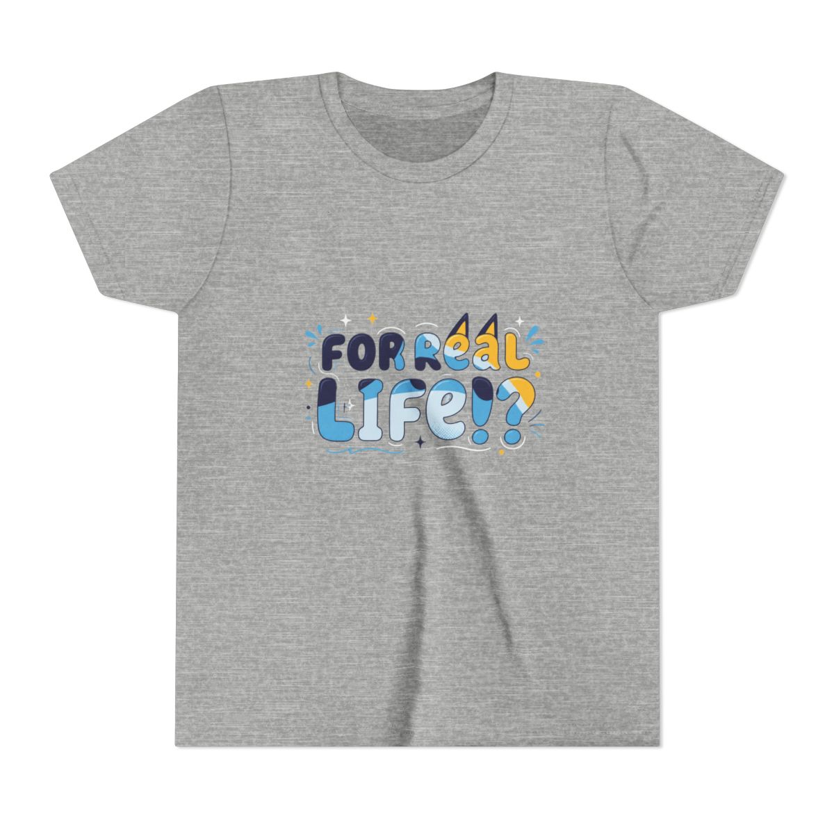 For Real Life Bluey Kids T Shirt - alternate angle 4, merchandise