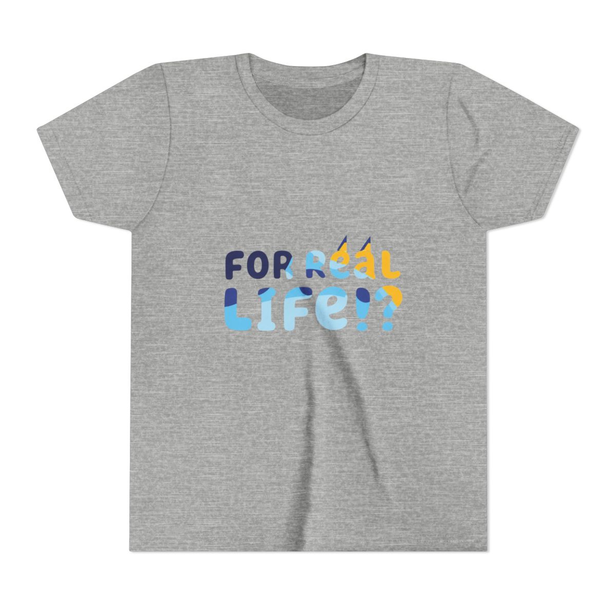 For Real Life Bluey Kids T Shirt - alternate angle 2, merchandise